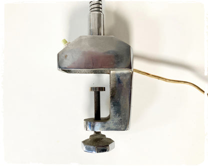 Lampe d'Atelier Vintage Fixation Etau Marque ELAU