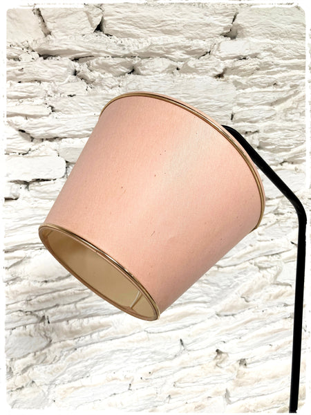 Liseuse Lampadaire Vintage Tripode avec Table d'Appoint