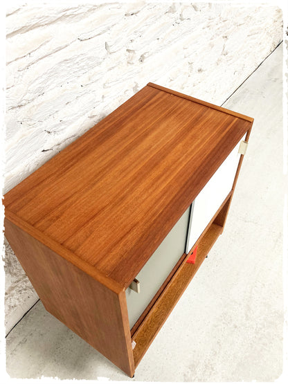 Meuble d'Appoint Rangement Vintage Pieds Compas