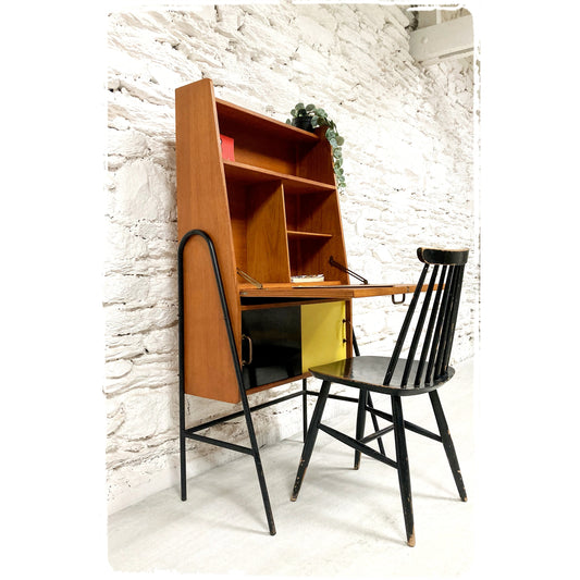 Secrétaire Rangement Vintage Style Hitier