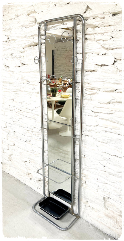 Vestiaire Grand Porte Manteaux Mural Vintage Style Bauhaus