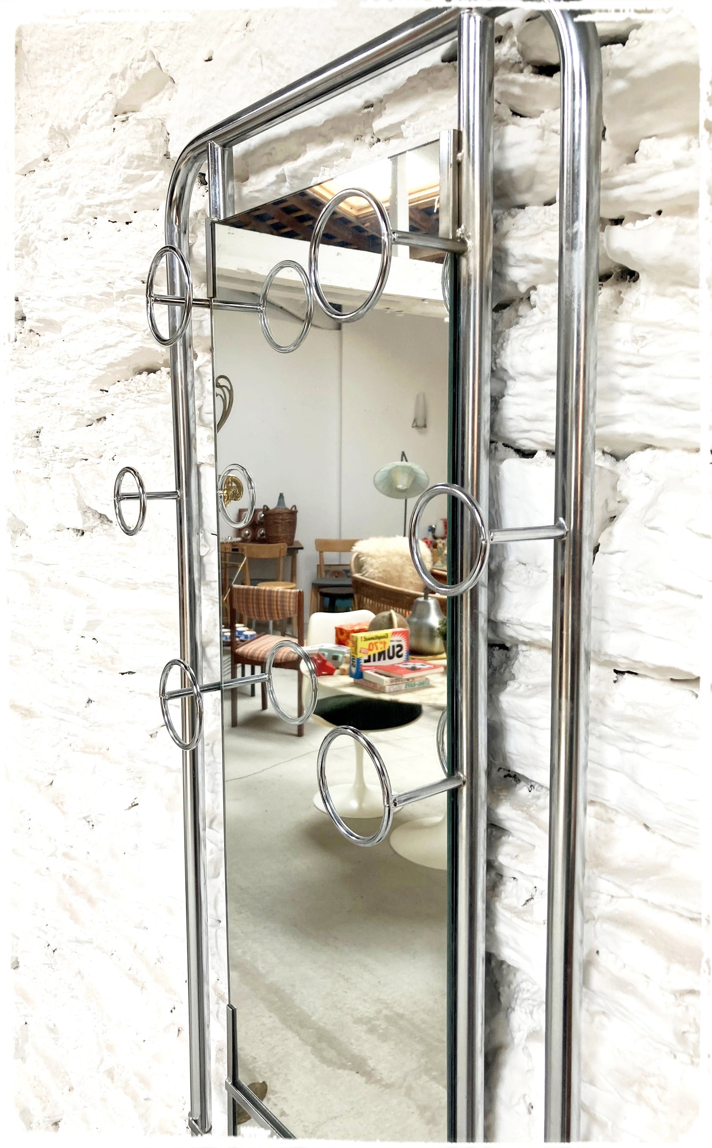 Vestiaire Grand Porte Manteaux Mural Vintage Style Bauhaus
