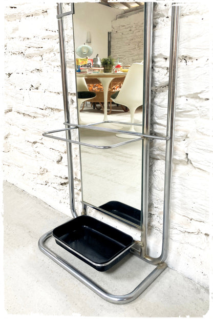 Vestiaire Grand Porte Manteaux Mural Vintage Style Bauhaus